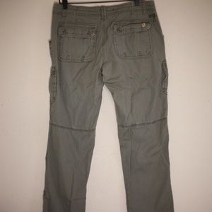 Roxy  size 13 army green cargo pant